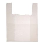 SAC PLASTIQUE BRETELLE BLANC S-10 HD
